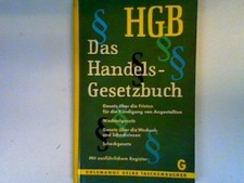 HGB Das Handelsgesetzbuch