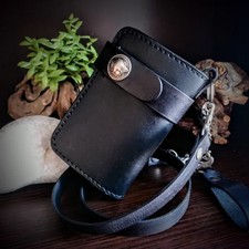 Handgefertigtes Biker Wallet