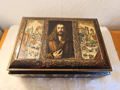 Lebkuchendose alt vintage - lebkuchendose, alt,