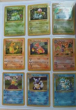 Pokemon 1999 Karten 151 Stück Set 1. Edition -Mewtwo, Charizard, Blastoise Neu