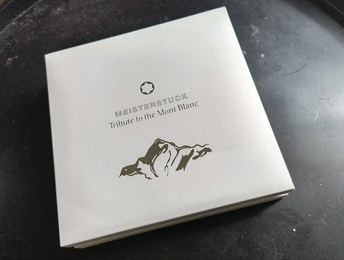 Original montblanc box - montblanc,