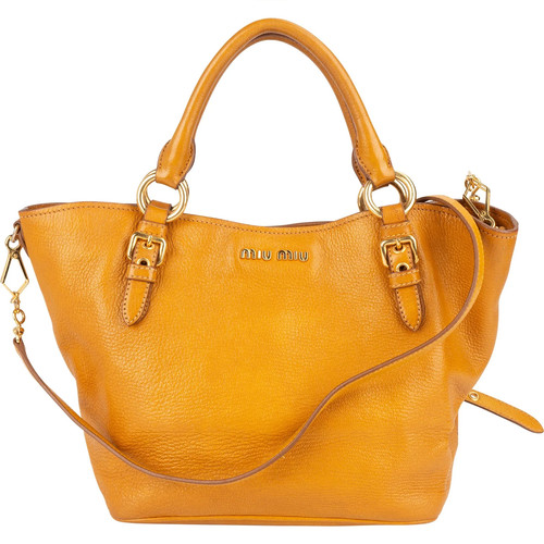 Miu grained leather - miu,