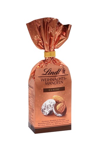 Lindt weihnachtsmandeln - lindt,