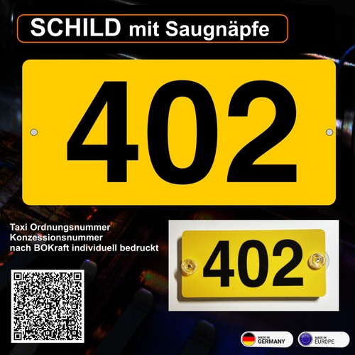 Taxi ordnungsnummer - ordnungsnummer, /