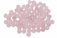 10 Stck. (0,24 € */ 1 Stck.) Rosenquarz  4S118 - 4mm Edelstein Kugel 10 Stück