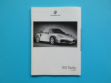 Prospekt / Preisliste mit Daten - Porsche 911 (996) - Turbo - Coupe - 08/02