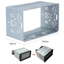 Metall 2Din Autoradio-Rahmen