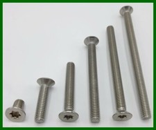 Senkkopfschrauben Senkschraube Edelstahl DIN 965 TORX M2 M2,5 M3 M4 M5 M6 V2A A2