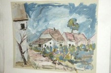Aquarell Malerei Oswald