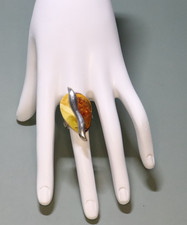 Vintage design ring 925 - design, silber