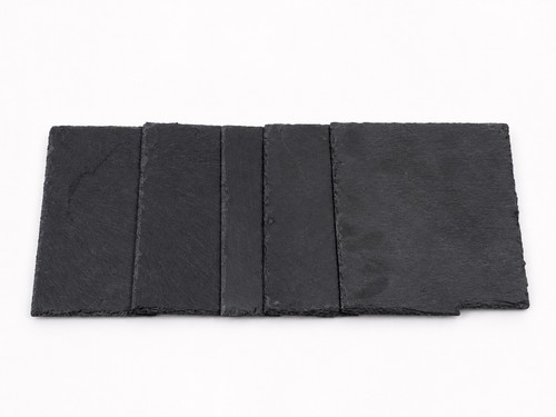 Schieferplatte 20x20 cm - 5x,