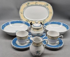 Kaffeeservice Heinrich Winterling Marktleuthen Bavaria Dekor mit Blütenornament