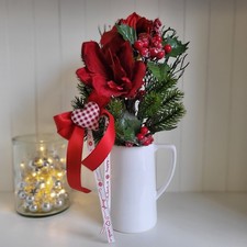 Amaryllis Weihnachtsgesteck