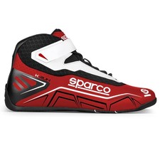 Sparco K-Run Schuhe GRÖSSE 43 EU SCHWARZ/Fluo YE, Rot Weiß