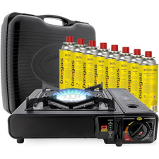 Premium Camping Gaskocher 8x