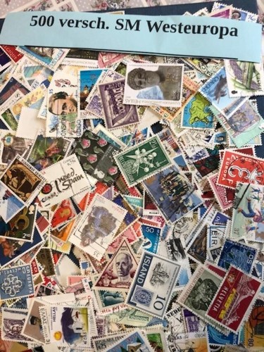 500 verschiedene sondermarken - 500,