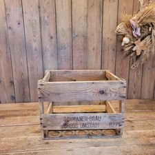 alte Holz-Bierkiste