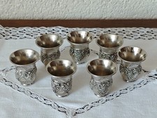 7x Kiddusch Becher Judaica