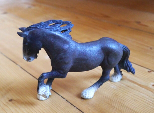 Schleich shire horse hengst - shire,
