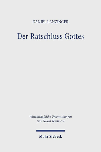 Der ratschluss gottes - |, daniel