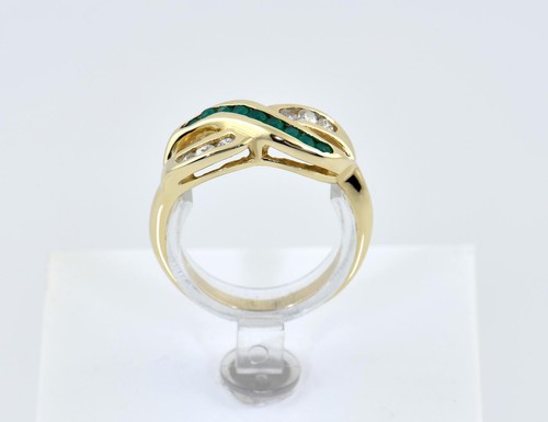 Smaragd ring 585 000 k - smaragd,