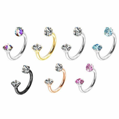 Lippen piercing hufeisen - lippen,