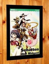 Ragnarok the Animation Anime Manga Rare Promo Poster / Ad Art Artwork Framed 