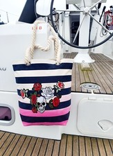 Beach bag strandtasche - beach, blau