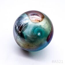 Vintage Glaskugel Fensterkugel zum Aufhängen, handgefertigt | 6 cm Ø