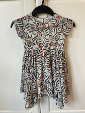 H&M Kinder Kleid weiß mit