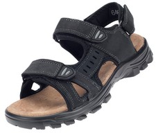 Herren leder trekkingsandalen - herren,