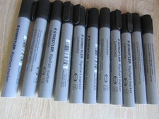 Staedtler flipchart marker LUMOCOLOR schwarz 11 Stück