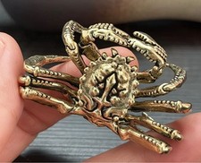 Messing Krabbe Figur