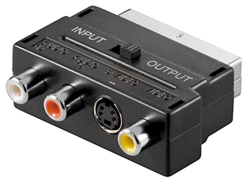 Scart adapter mit - scart, out