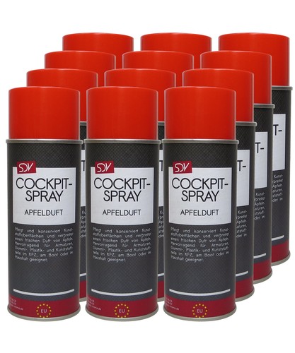 12x cockpitspray apfelduft - 12x,