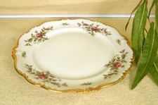 Rosenthal POMPADOUR Moosrose - 1 Kuchenteller mit breitem Goldrand