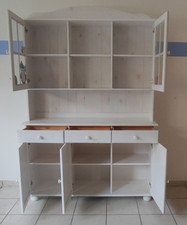 VB Küchenbuffet Küchenschrank Küche Buffet Kiefer weiß lackiert gebraucht