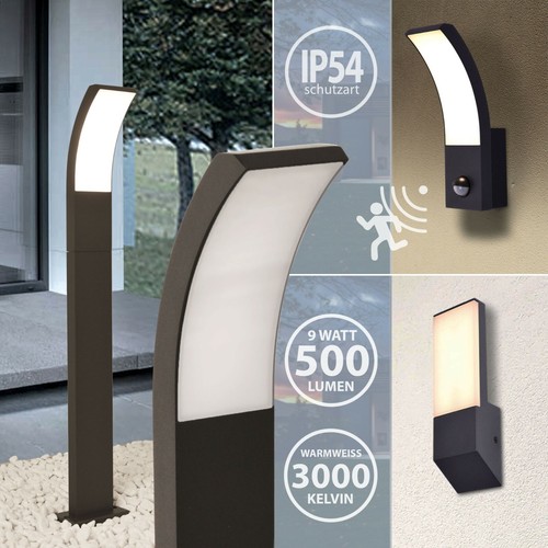 Led außenleuchte mit oder - außenleuchte,