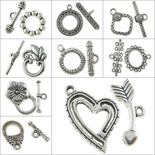 T-Schließe Metall Knebel Verschluss 8 Set Kettenverbindung Wahlen sie das Modell