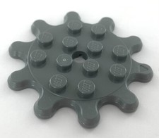1 Piece Lego Plate, Gear