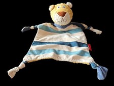 Sigikid Schmusetuch Tiger Tiggery blau beige Kuscheltuch Schhnuffeltuch