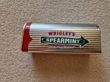 Blechdose Wrigley's Spearmint Kaugummi, Briefkasten USA