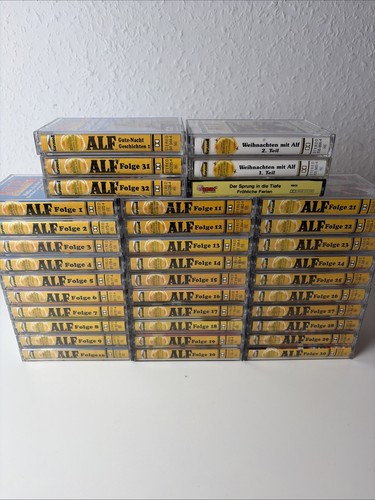 Alf sammlung konvolut - alf, mc