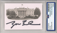 President George W Bush SIGNED