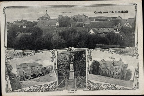 Kleineichstädt querfurt im - ak,