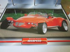 Dream Cars Schweiz Rinspeed Roadster SC- R 1995