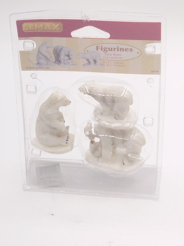 Lemax 2006 polar bears - lemax,