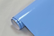 Autofolie hell blau glanz