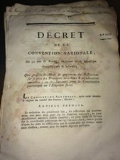 RÜCKGABEN AUF DEN PREIS DER NATIONALEN DOMAINS. 1794.