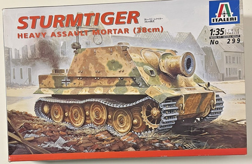 Italeri 299 sturmtiger heavy - italeri, sturmtiger,